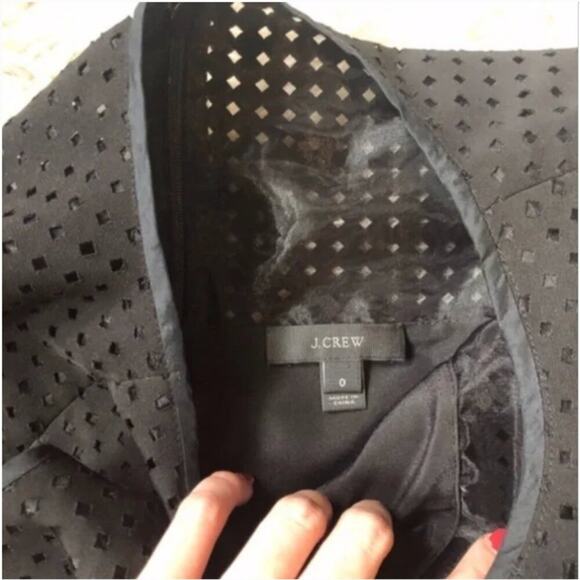 J. Crew Black Sleeveless A-Line Dress - Picture 5 of 6